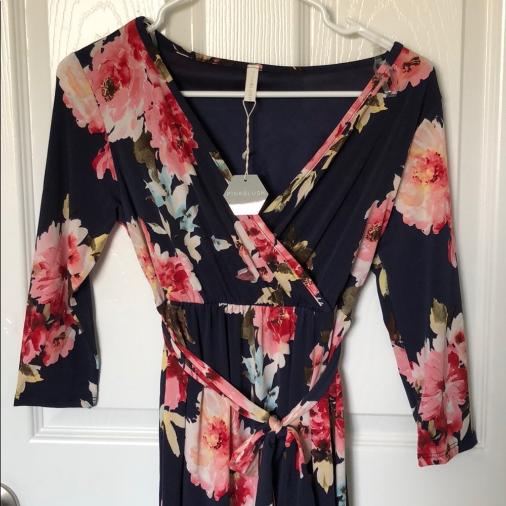 Pinkblush Maternity Maxi Dress